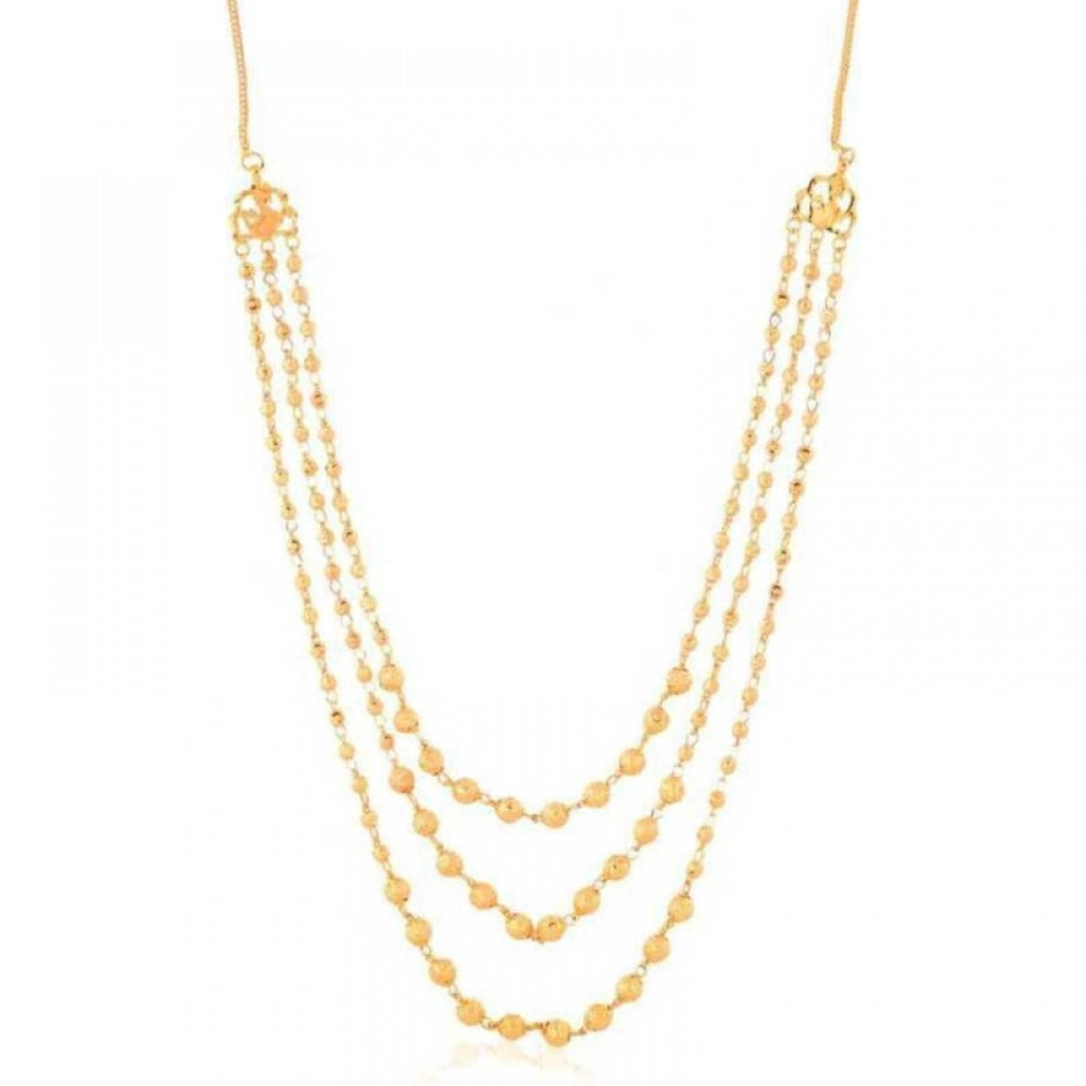 Generic Women's 3 Layer Long Chain Necklace - Noble Nook