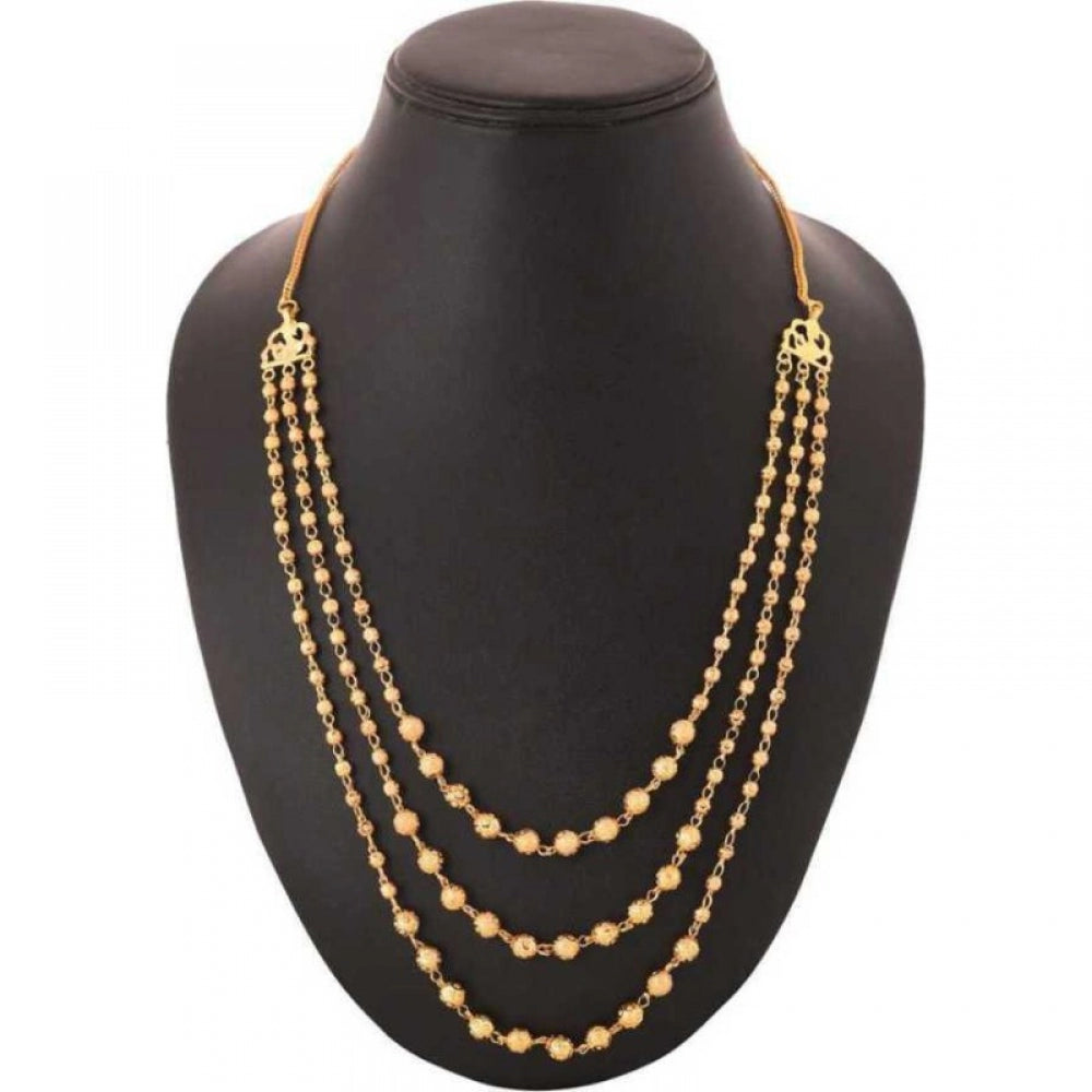 Generic Women's 3 Layer Long Chain Necklace - Noble Nook