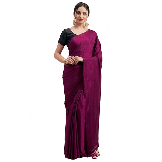 Generic Women's Cotton Silk Saree With Blouse (Ajanta, 5-6mtrs) - Noble Nook